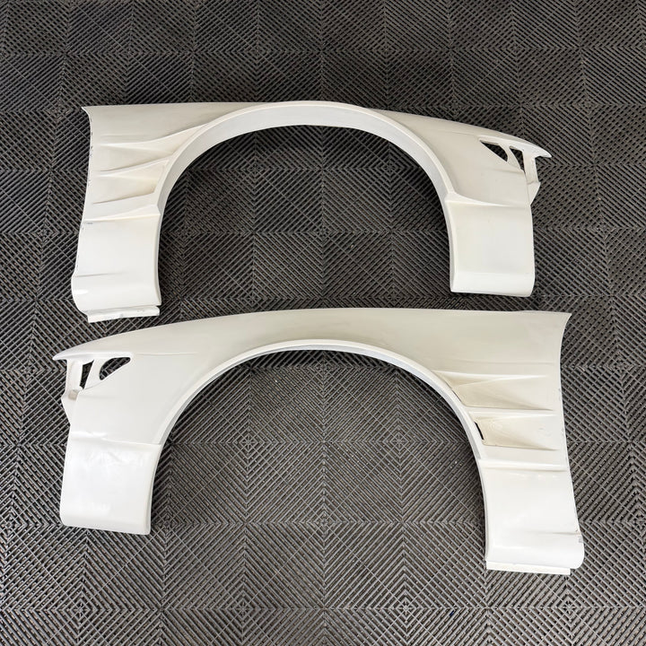 Origin Lab | Twin Duct Front Fenders +75mm for Nissan Silvia (89-94 S13)