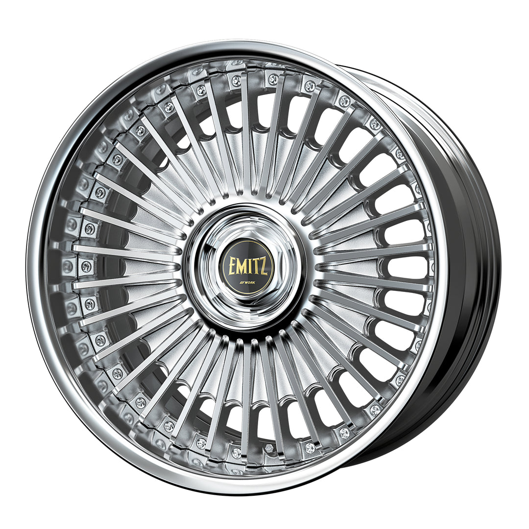 Work Wheels | EMITZ Chrome | 5X114.3 | 20X10 +2 | Step Rim | A Disk