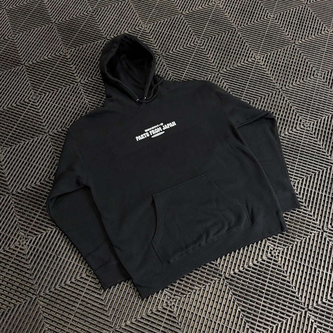 Parts from Japan | Doodle Sweatshirt Hoodie - Black