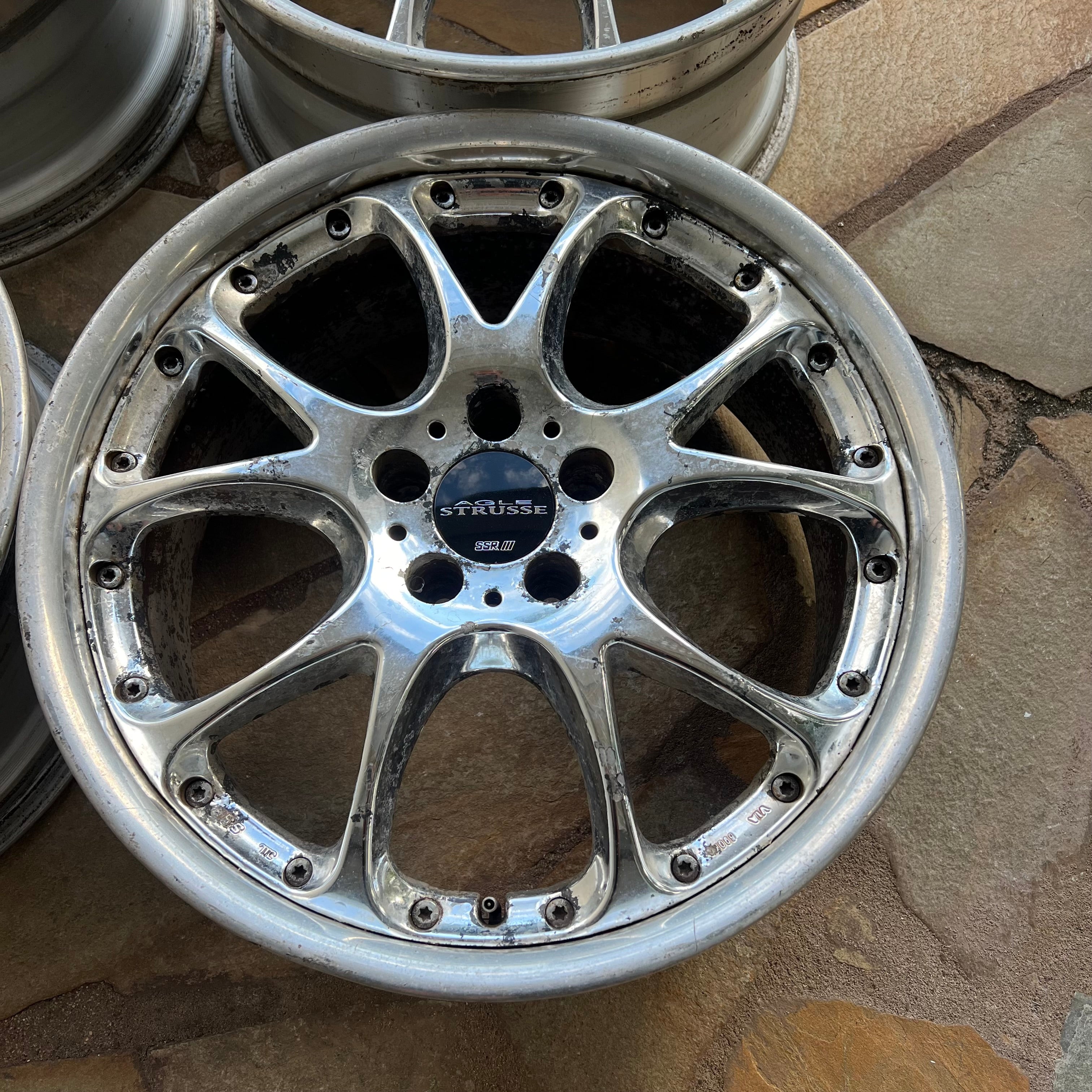 SSR Agle Strusse / 5x112 / 19x8.5 +37 & 19x9.5 +43 – Parts From Japan SSR Agle Strusse / 5x112 / 19x8.5 +37 & 19x9.5 +43 – Parts From Japan