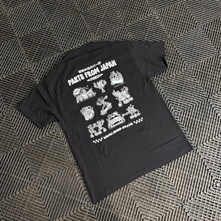 Parts from Japan | Doodle T Shirt - Black