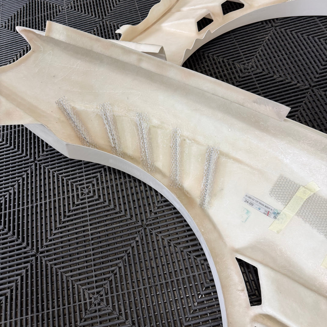 IN STOCK! Origin Lab | Front Fenders Shark Era Duct +55mm (Pair) for GT86 / FRS / BRZ