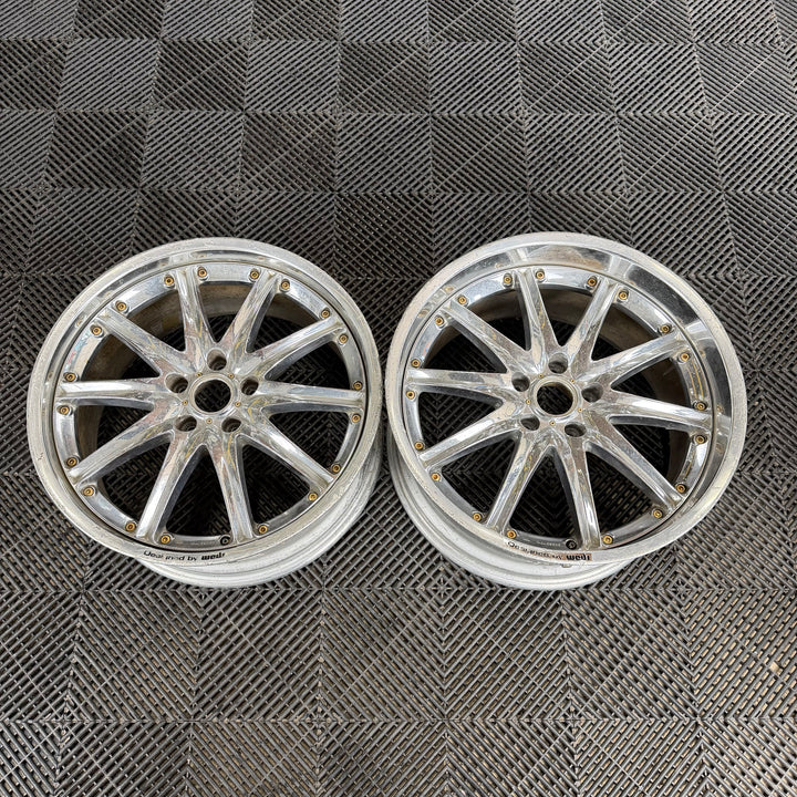 Weds Kranze Shoki PAIR (2) | 5x114.3 | 19x8.5+44 & 19x9.5+30