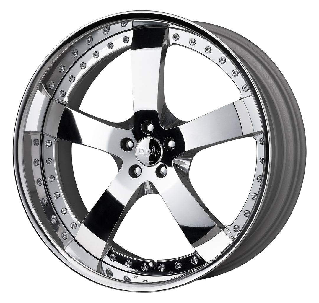 Work Wheels | Equip E05 Bright Buff Finish | 5X112 | 24X12 +20 | Full Reverse | O Disk