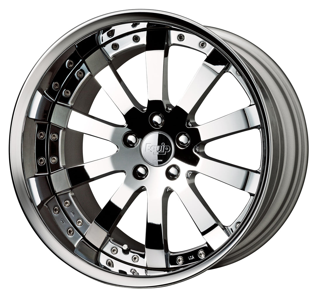 Work Wheels | Equip E10 Super Chrome Plated | 5X114.3 | 20X13 -5 | Full Reverse | A Disk