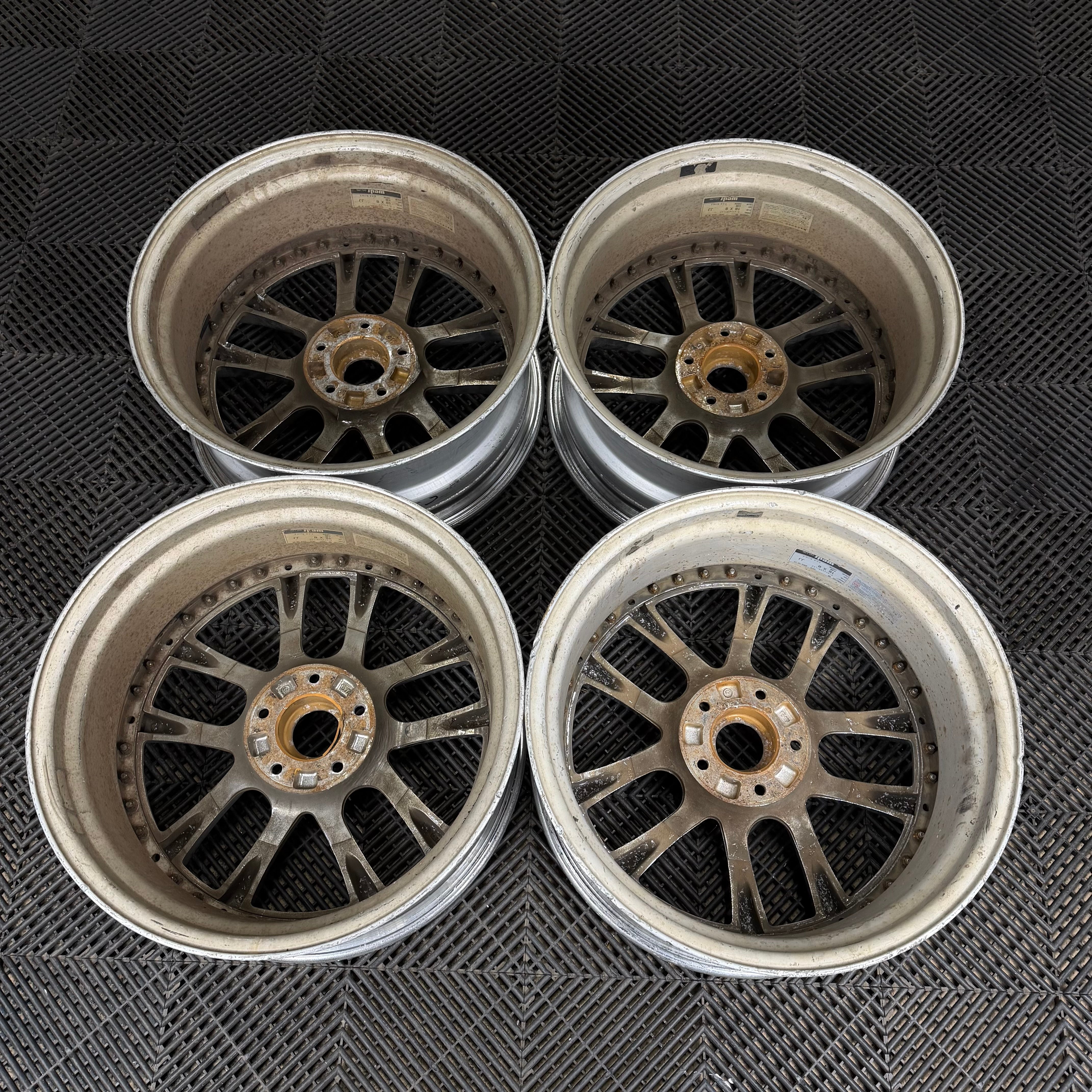 ※れん Weds Kranze LXZ / 5x114.3 / 18x8+35 – Parts From Japan