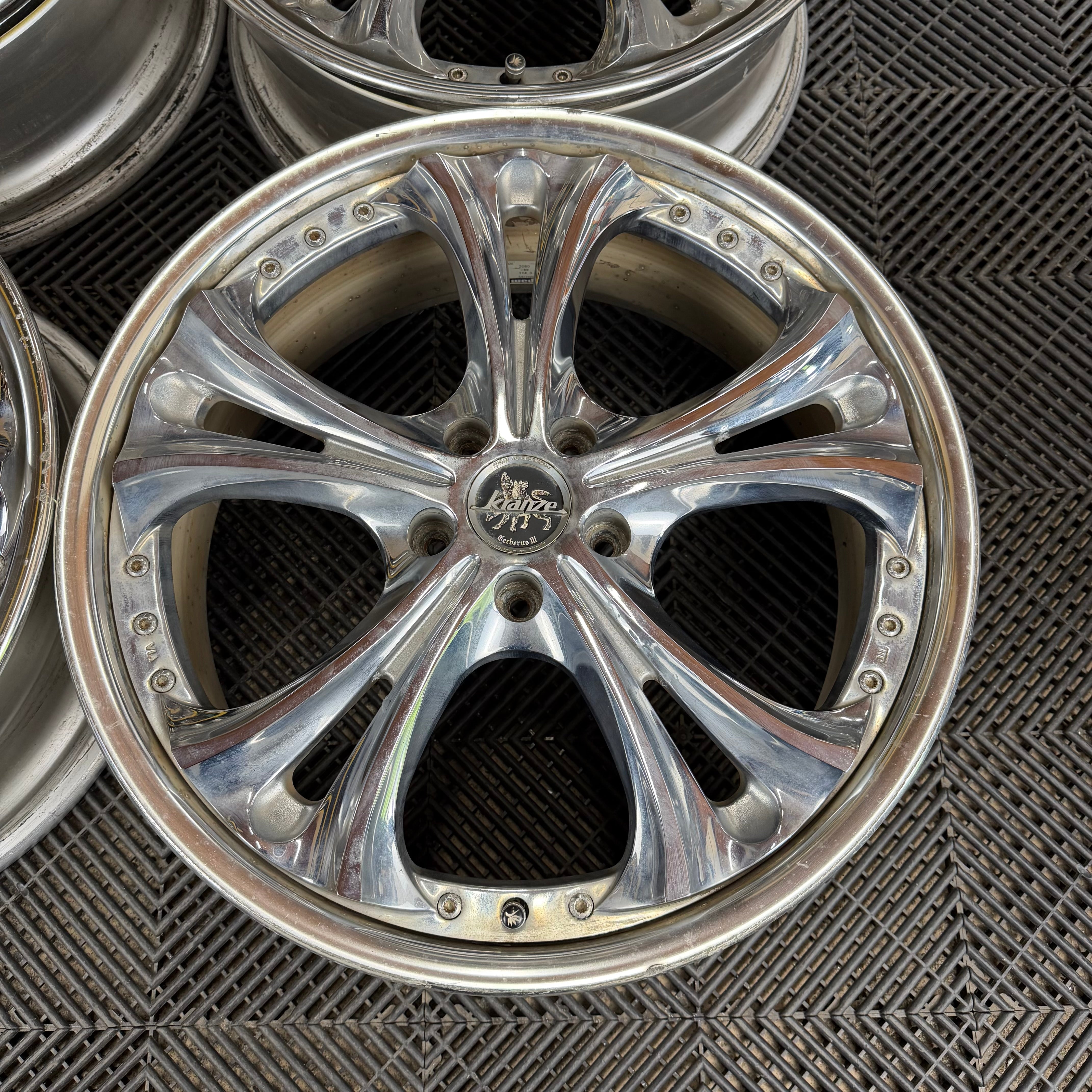 20インチ　Weds Kranze Cerberus3 タイヤホイールセット Weds Kranze Cerberus 3 | 5x114.3 | 20x8+49 – Parts From Japan