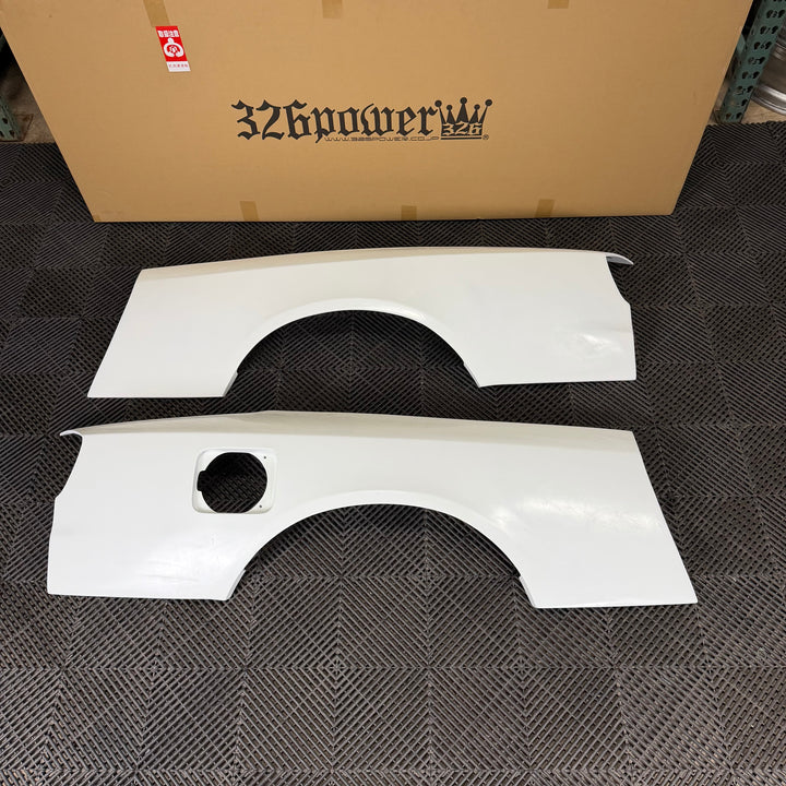 IN STOCK!! 326POWER | Gachabari Medium 2 Rear Fenders 55mm for Nissan Silvia S15