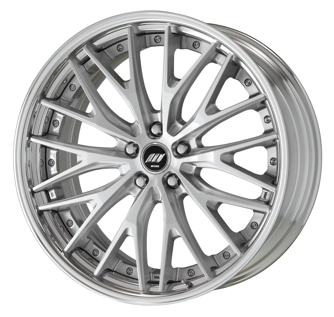 Work Wheels | ZEAST STX Brushed | 5X114.3 | 21X9 +32 | Step Rim | A Disk