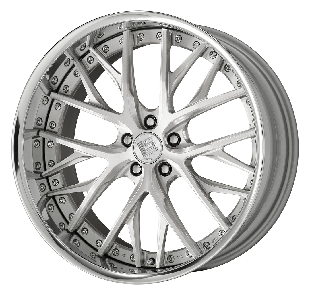 Work Wheels | LS Vajra Brushed | 5X114.3 | 22X9.5 +18 | Full Reverse | A Disk (Set)