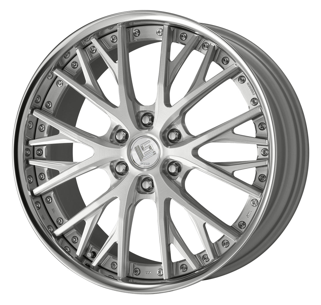 Work Wheels | LS Vajra SUV Brushed | 6X139.7 | 24X12 +5 | Full Reverse | O Disk (Set)