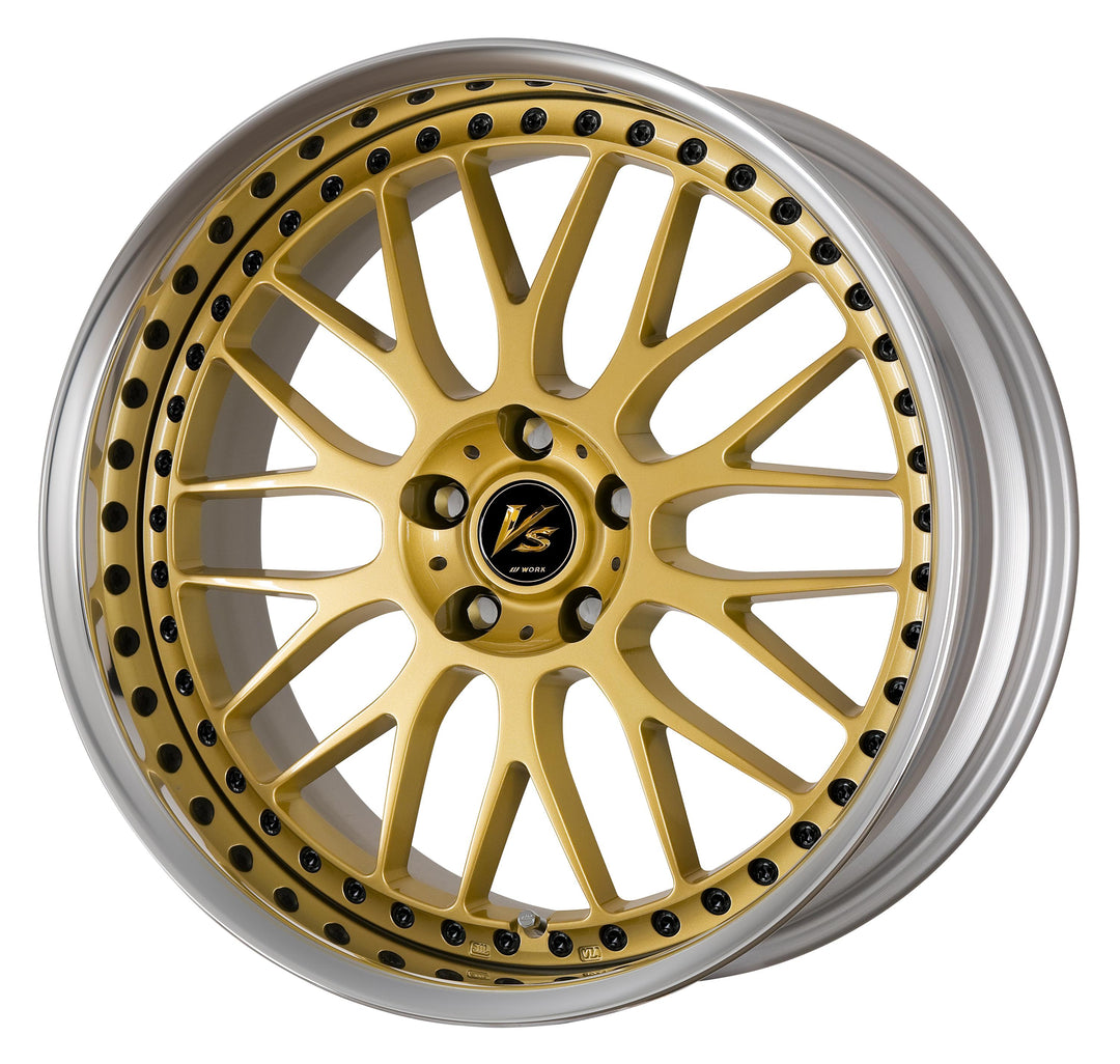 Work Wheels | VS XX Gold | 5X114.3 | 20X11 +76 | Full Reverse | A Disk