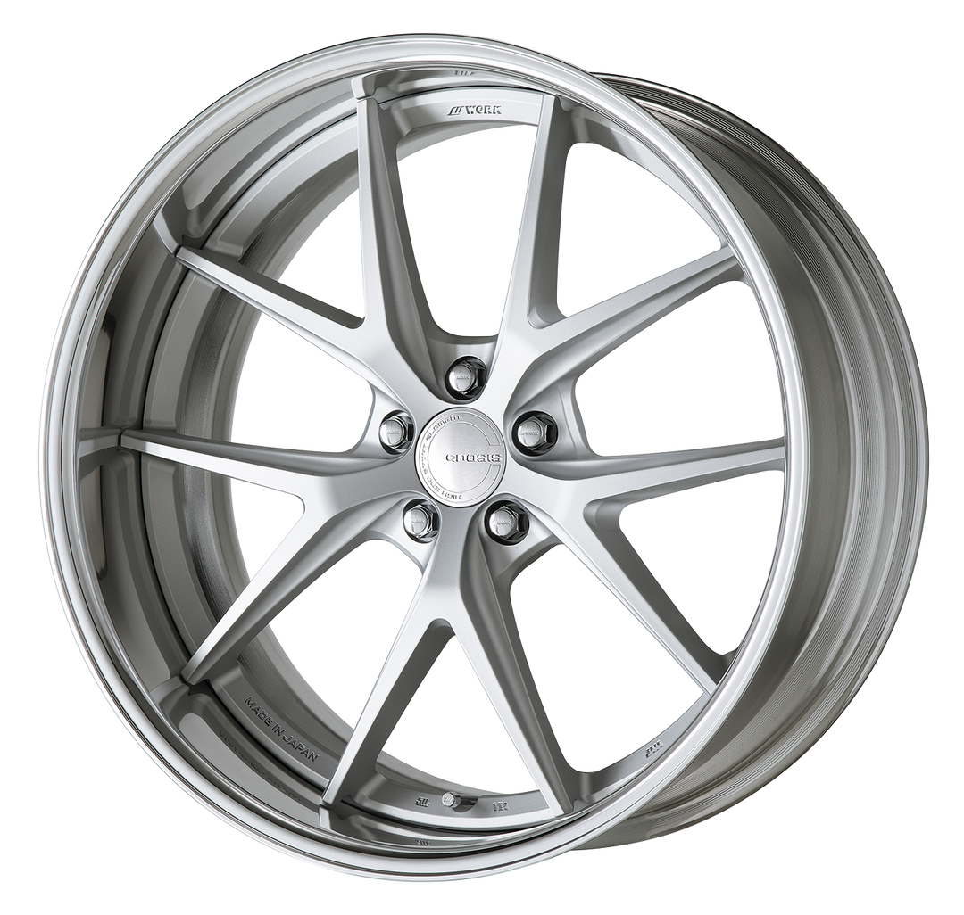 Work Wheels | GNOSIS RXS Matte Silver | 5X112 | 21X9 +10 | Full Reverse | A Disk