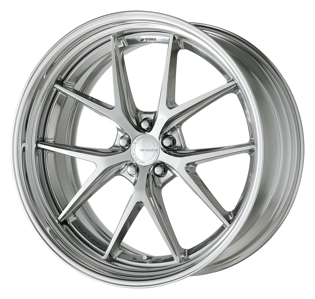 Work Wheels | GNOSIS RXS Polished Buff | 5X120 | 21X11 +4 | Step Rim | A Disk