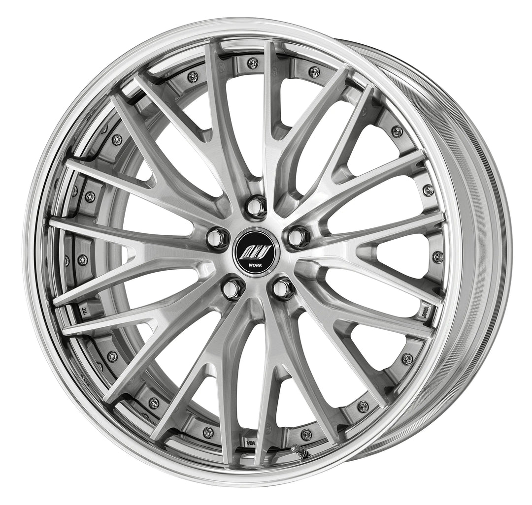 Work Wheels | ZEAST STX Brushed | 5X114.3 | 21X9 +20 | Step Rim | A Disk (Set)