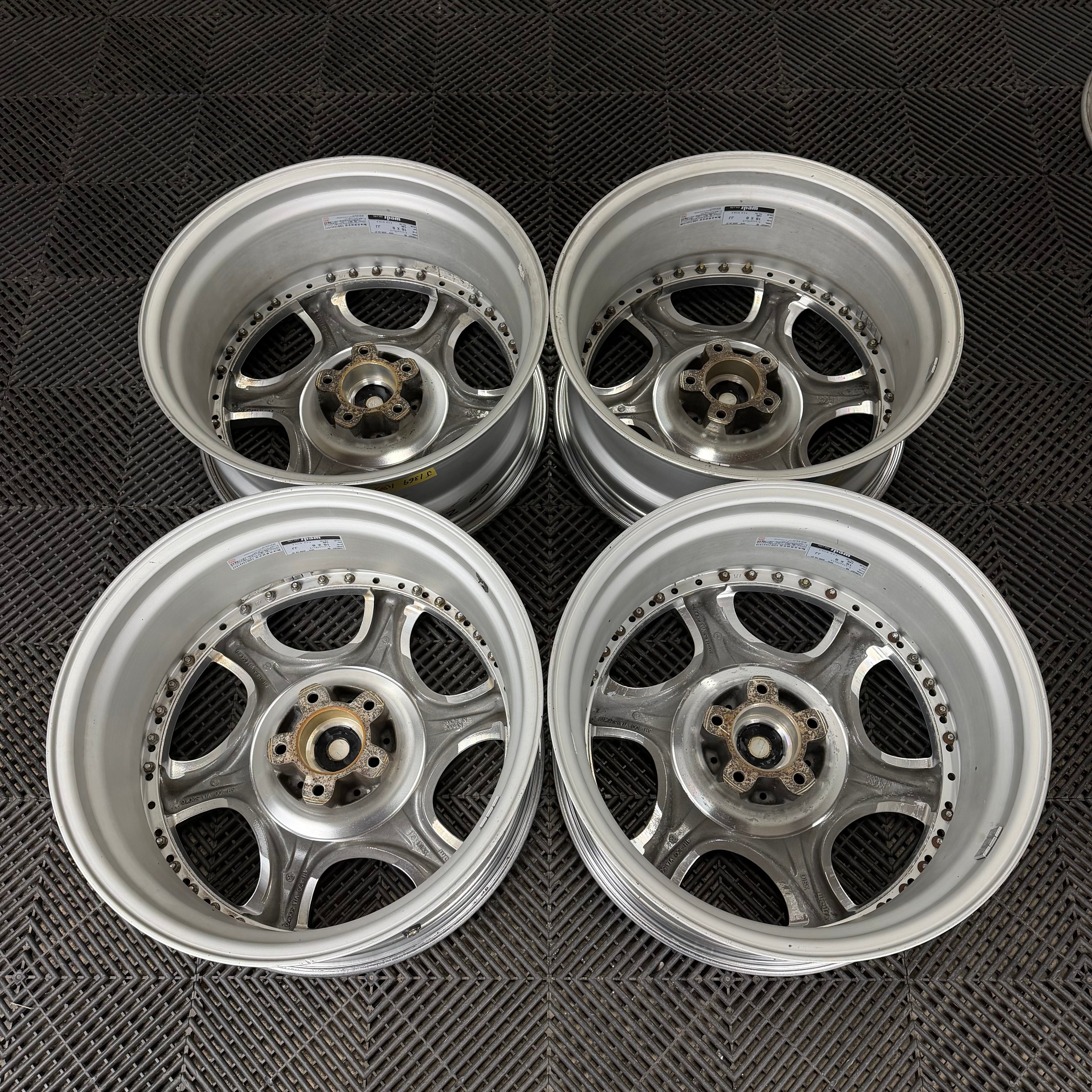 【当時物 】WEDS Kranze BAZREIA 16inch Weds Kranze Bazreia / 5x114.3 / 18x8+48 – Parts From Japan