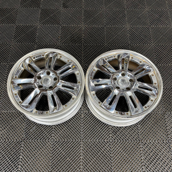 Weds Kranze Glossa PAIR (2) | 5x114.3 | 18x7.5+45