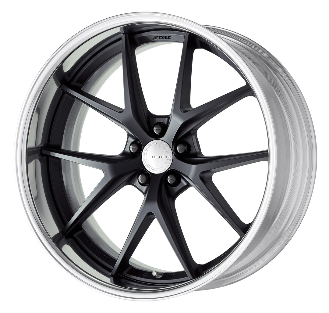 Work Wheels | GNOSIS RXS Matte Black | 5X112 | 21X9.5 +9 | Full Reverse | A Disk