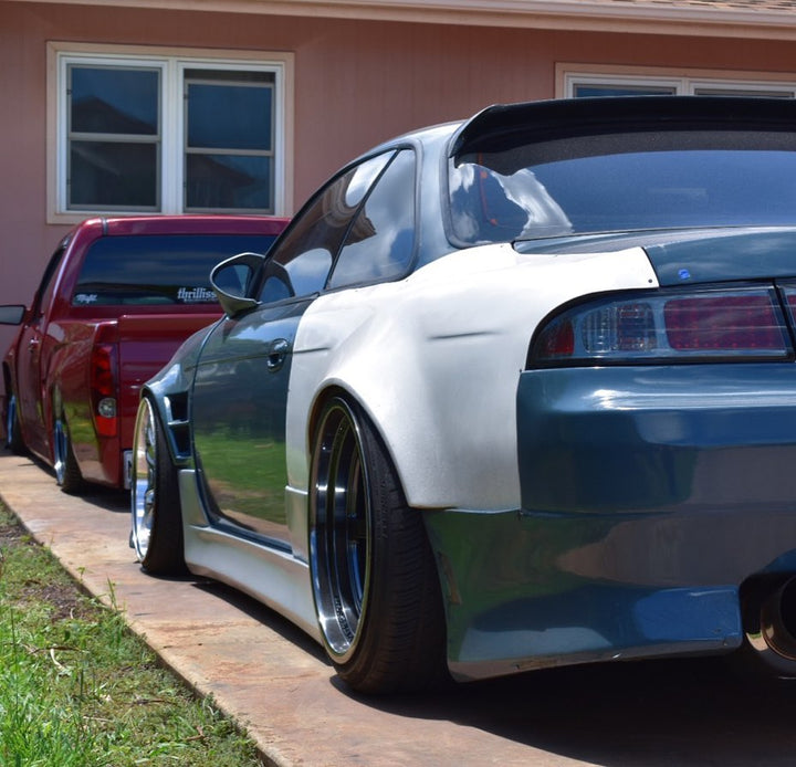 Origin Lab | Rear Overfenders Type 4 +75mm for Nissan Silvia S14 240SX