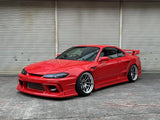 Car Modify Wonder Twin Blade Trunk Wing for Nissan Silvia S15