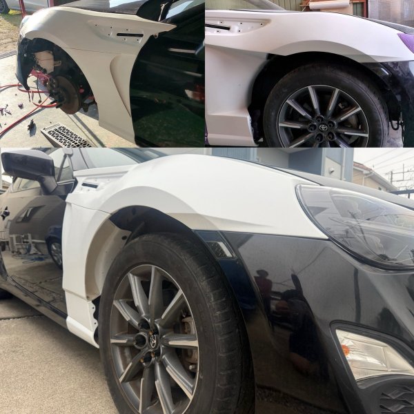 Do-Luck | Front Fenders +25mmFRP for Toyota GT86 (ZN6)