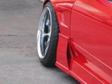 Car Modify Wonder Glare Aero Optional Side Skirt Vent Canard Type-1-C CMW
