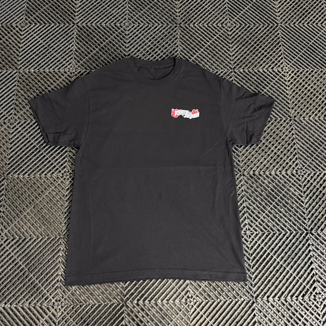 Parts from Japan | Hawaii Postcard T Shirt - Black