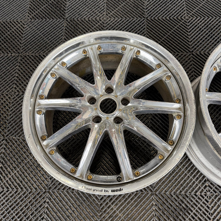 Weds Kranze Shoki PAIR (2) | 5x114.3 | 19x8.5+44 & 19x9.5+30