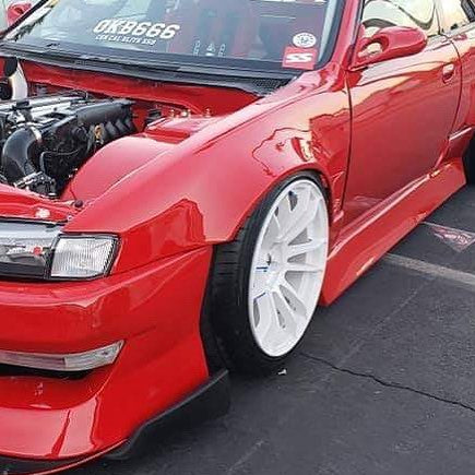 Origin Lab | Front Fenders Type 4 +75mm for Nissan Silvia S14 Kouki 240SX
