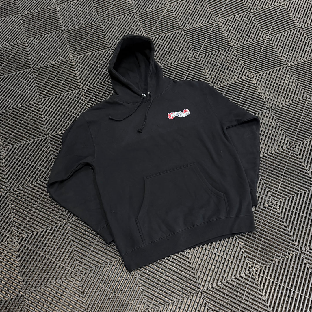 Parts from Japan | Hawaii Postcard Sweatshirt Hoodie - Black
