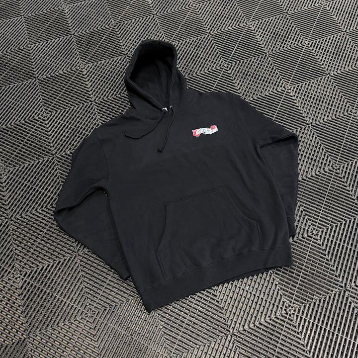 Parts from Japan | Hawaii Postcard Sweatshirt Hoodie - Black