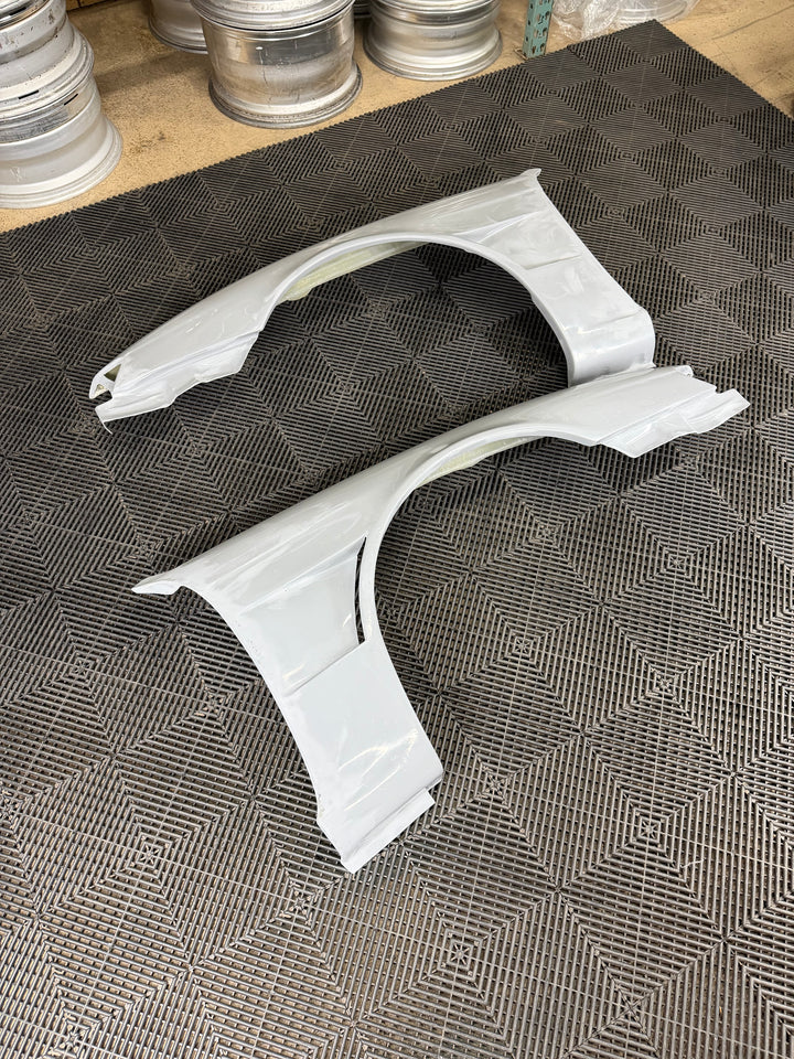 IN STOCK! Origin Lab | Single Vent Front Fenders +20mm (Pair) for Nissan Silvia S14 Kouki (240sx)