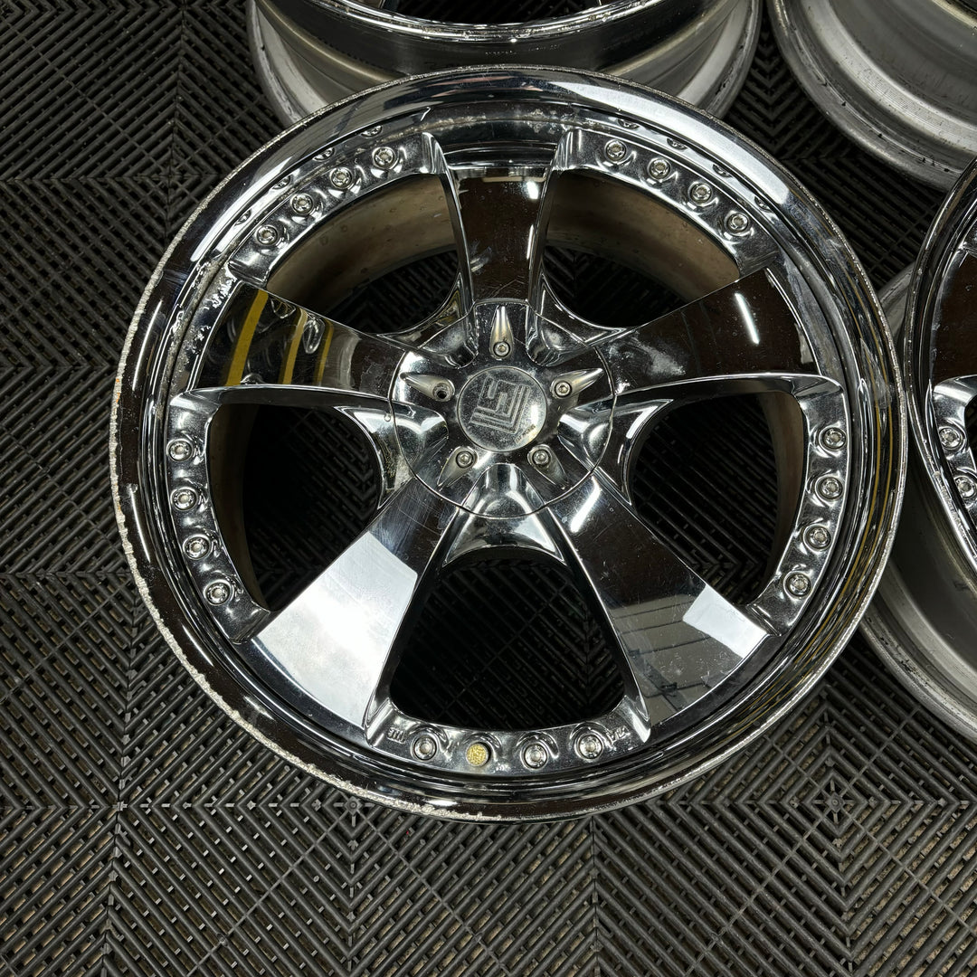 Work LS 105 / 5x114.3 / 19x8.5 +43 & 19x9.5 +43 – Parts From Japan