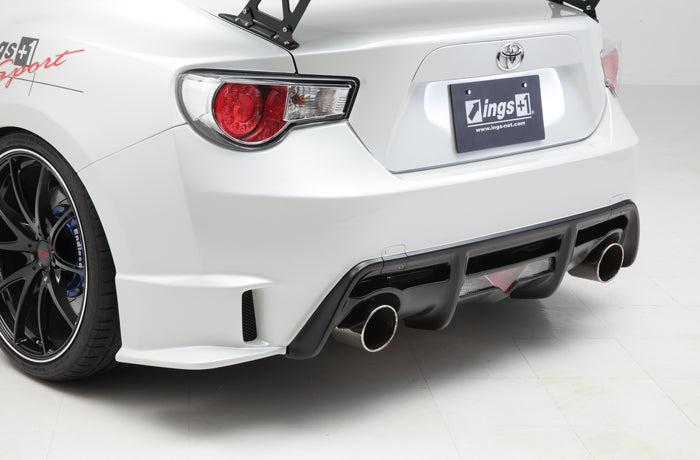 INGS +1 | N-Spec Rear Bumper for Toyota 86 (ZN6) / BRZ (ZC6) image 1