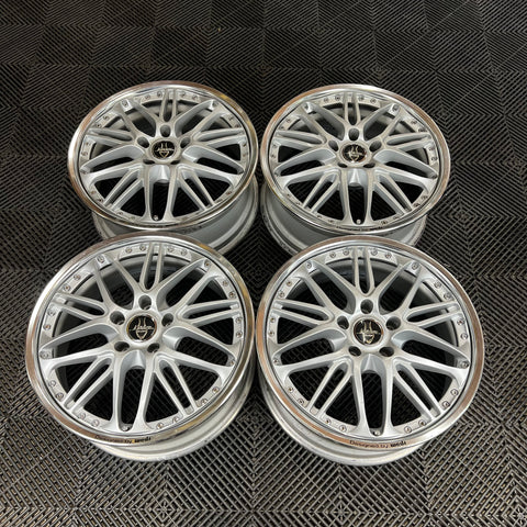 Weds Kranze Borphies PAIR 5x114.3 18x7.5+52