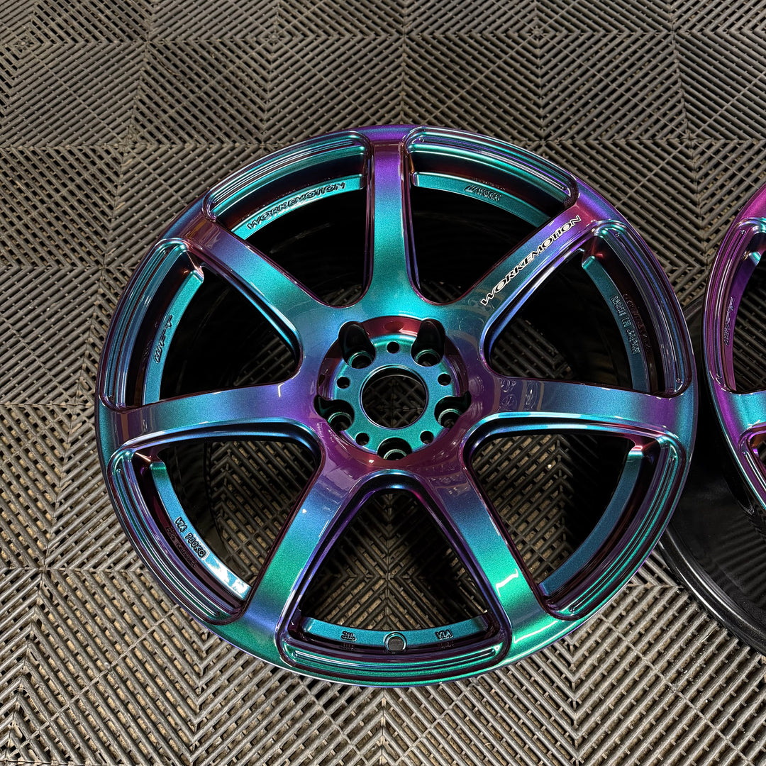 Work Emotion T7R PAIR (2) / 5x114.3 / 18x9.5+12