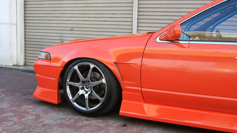 Car Modify Wonder Shadow Front Fenders +30mm for Nissan A31 Cefiro CMW