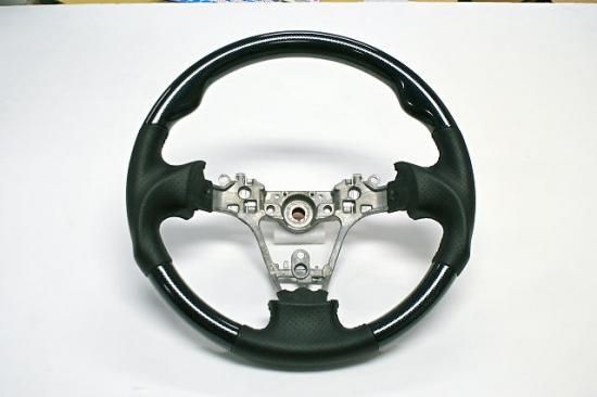 Hello Special | Gun-Grip Steering Wheel - Carbon Look for Daihatsu Hijet Truck (S500P / S510P Early Model) - photo 1