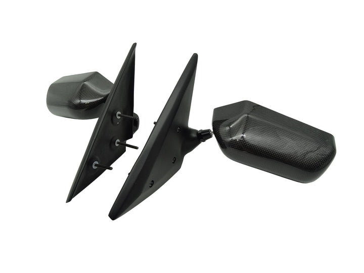 Craft Square | Touring Competition Dry Carbon Mirrors TCA140/R-F - Blue Anti-Glare for Toyota GR Supra (DB/A90)