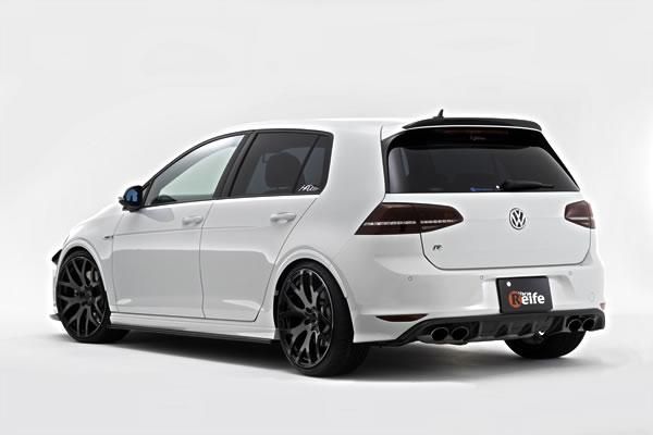 Garage Vary | Rear Diffuser for Volkswagen Golf R Mk7
