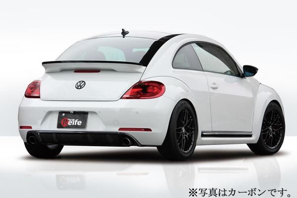 Garage Vary | Rear Diffuser - Dual Exit Exhaust (FRP) for Volkswagen The Beetle