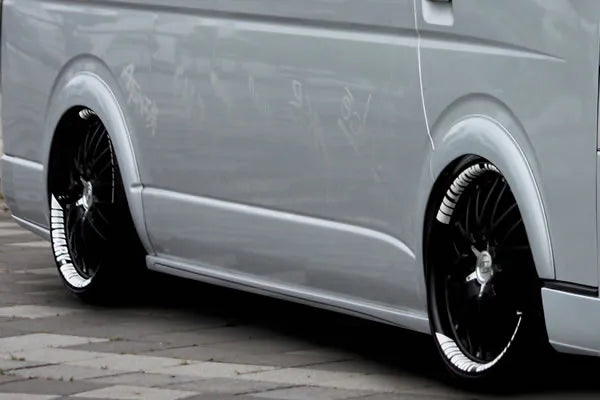 Garage Vary | Works Fender Flare Set Version 2 for Toyota Hiace (H200 Type 4)
