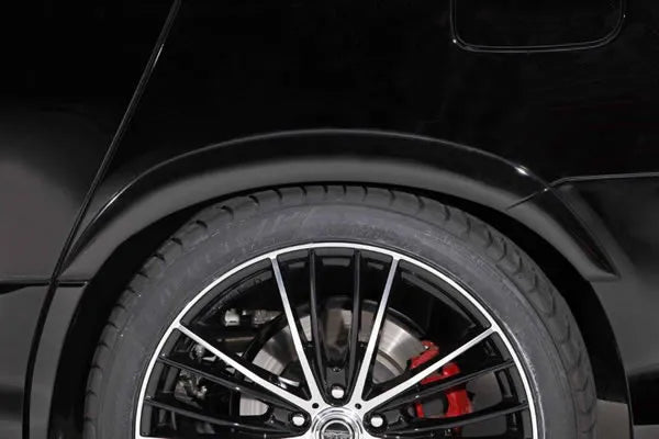 Garage Vary Lowdown Fender Flare for Toyota Vellfire GGH/ANH20W - rear wheel detail
