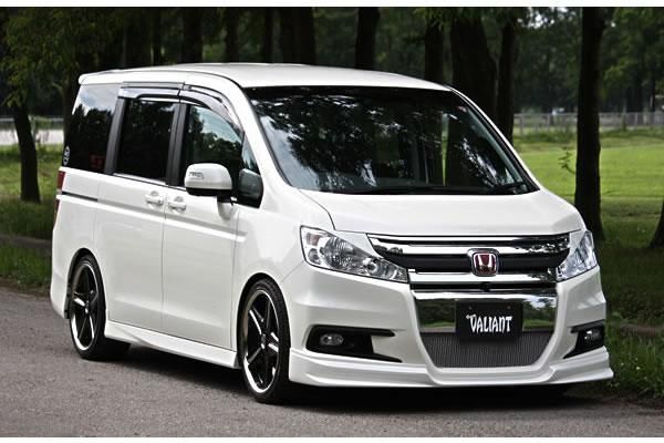 Garage Vary | Front Lip Spoiler Urethane for Honda Step WGN Spada Early Model (RK1-RK7) 2009-2012 - Image 4