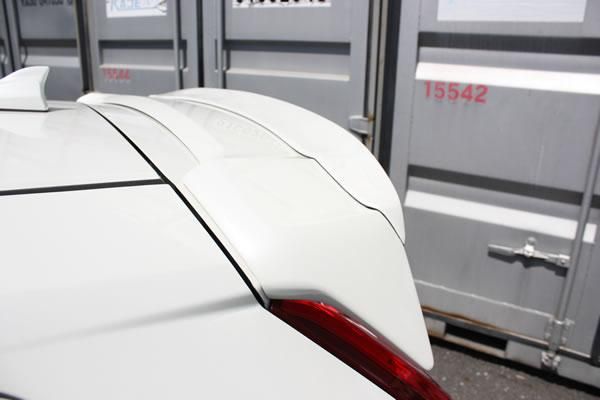 Garage Vary | Roof Lip for Optional Tailgate Spoiler Urethane for Honda Fit (GK3-GK6/GP5-GP6) 2013-2017