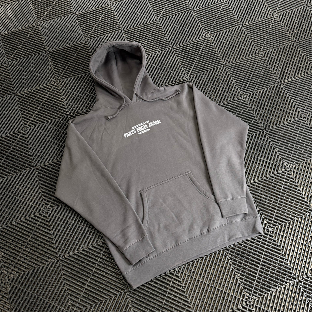 Parts from Japan | Doodle Sweatshirt Hoodie - Grey