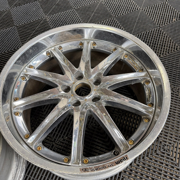 Weds Kranze Shoki PAIR (2) | 5x114.3 | 19x8.5+44 & 19x9.5+30