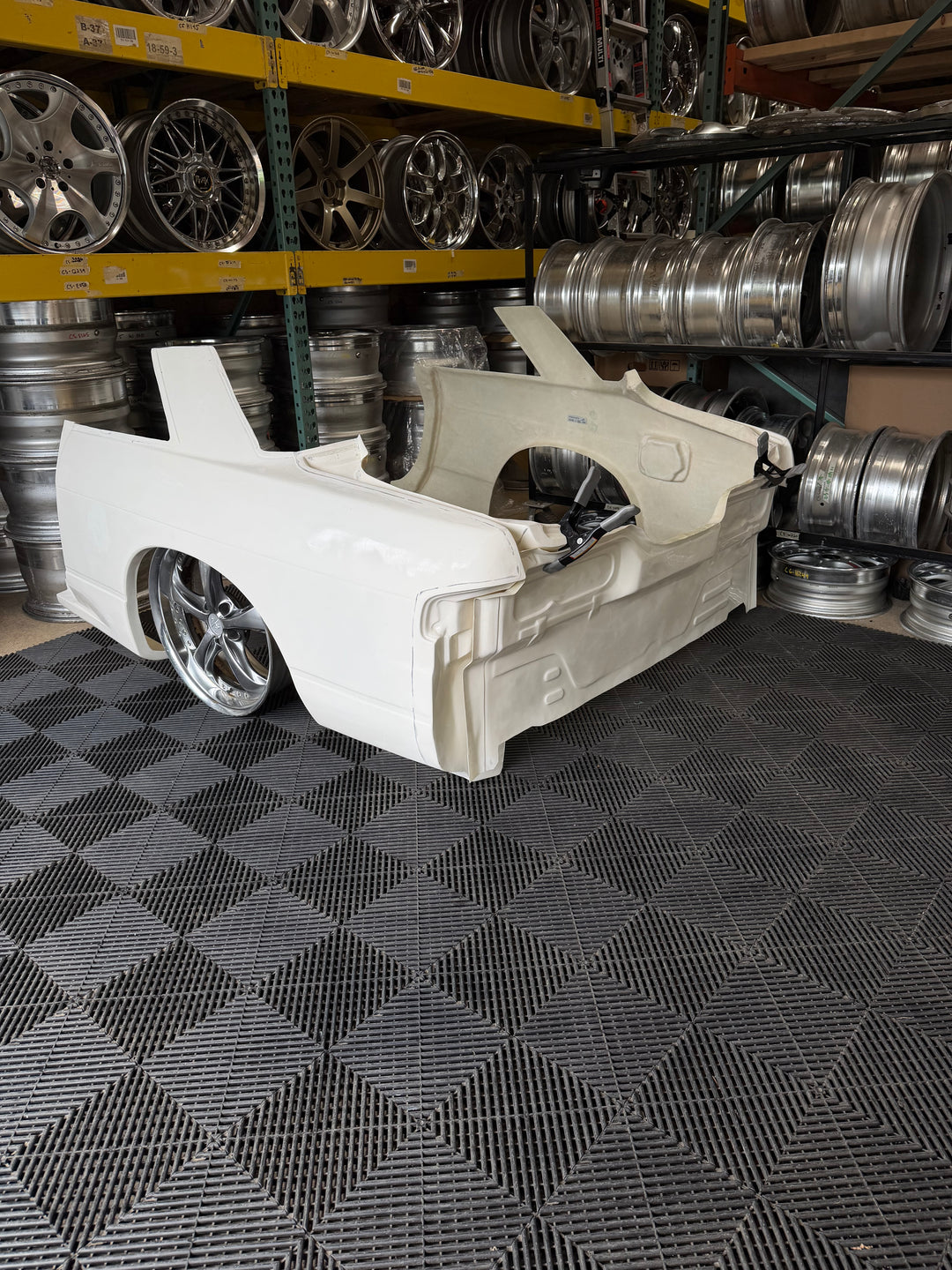 IN STOCK!! Origin | Rear Panel Clamshell Full Set (OEM Shape) for Nissan Silvia S13 (240SX S13 Coupe)