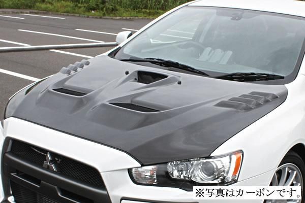 Garage Vary | Hood - FRP for Mitsubishi Lancer Evolution X