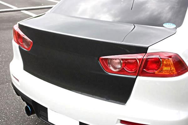 Garage Vary | Trunk - Plain Weave Carbon Fiber for Mitsubishi Lancer Evolution X